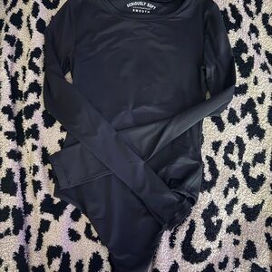 Aeropostale Seriously Soft Black Top